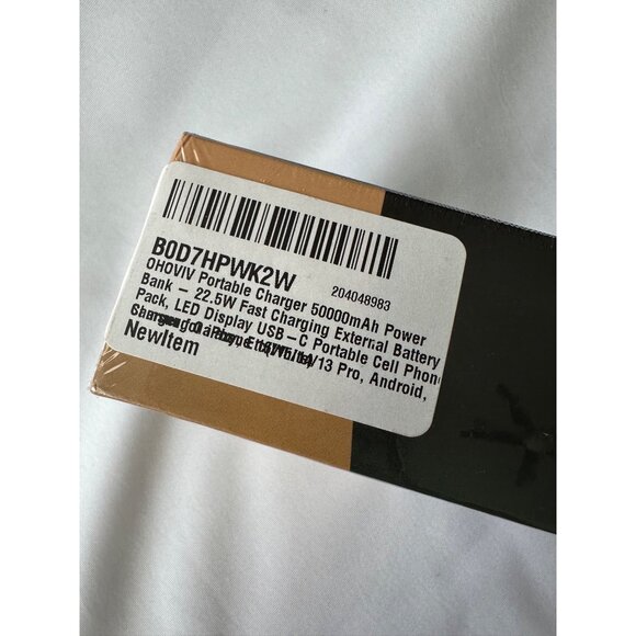 High Power Portable Charger w LED Display - P5 50000mAh - Picture 4 of 5